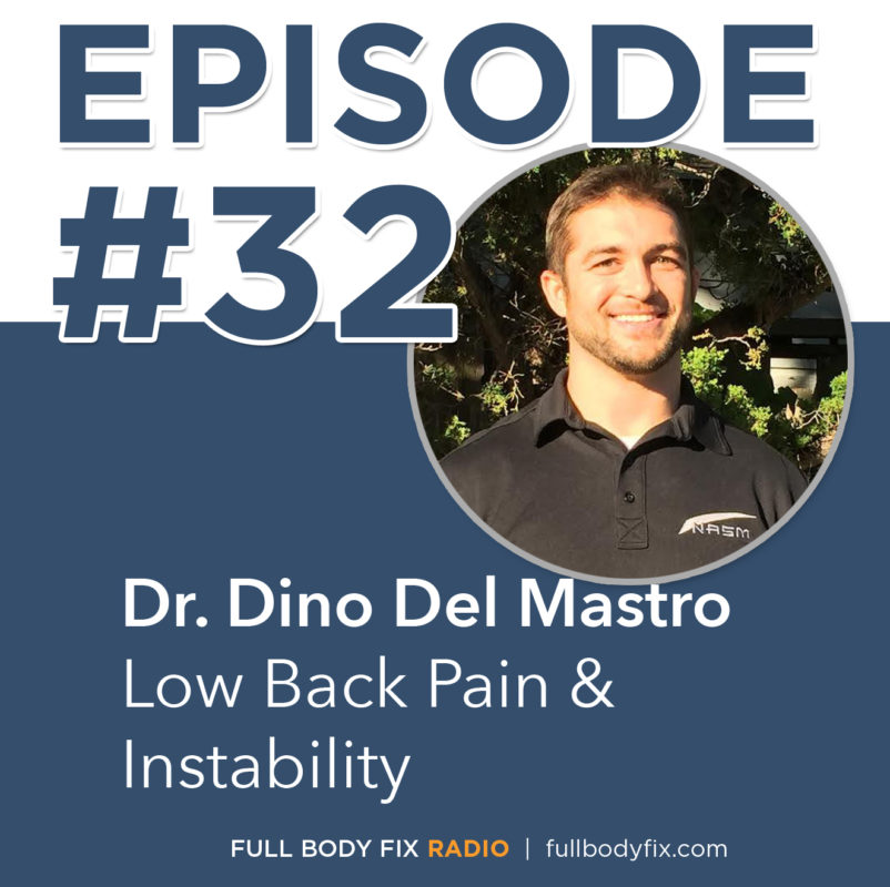 Full Body Fix Radio 32 Dr. Dino Del Mastro