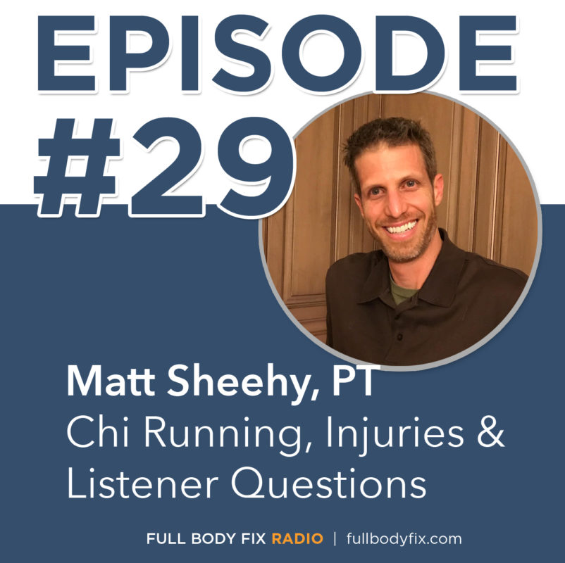 Matt Sheehy Chi Running Injuries